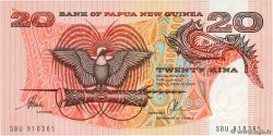 20 Kina PAPUA NUOVA GUINEA  1981 P.10b FDC