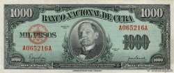 1000 Pesos KUBA  1950 P.084 fVZ