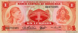 1 Lempira HONDURAS  1974 P.058 UNC