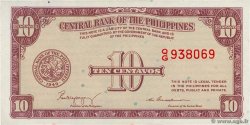 10 Centavos PHILIPPINEN  1949 P.128 ST