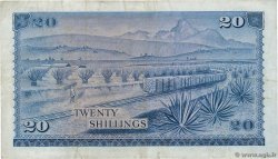 20 Shillings KENIA  1969 P.08a BC+