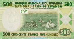 500 Francs RUANDA  2004 P.30a FDC