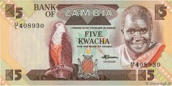 5 Kwacha ZAMBIE  1980 P.25d NEUF
