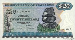 20 Dollars ZIMBABWE  1983 P.04c NEUF
