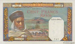 100 Francs ALGERIEN  1945 P.085 fST+