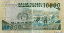 10000 Francs - 2000 Ariary MADAGASCAR  1988 P.074b pr.TB