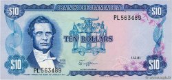 10 Dollars JAMAIKA  1981 P.67b fST+