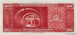 20 Bolivianos BOLIVIA  1945 P.140a FDC