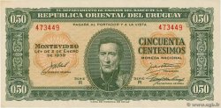 50 Centesimos URUGUAY  1939 P.034 UNC