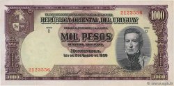1000 Pesos URUGUAY  1939 P.041c EBC