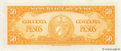 50 Pesos KUBA  1958 P.081b fST+