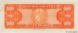 100 Pesos CUBA  1959 P.093a q.FDC