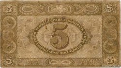 5 Francs SUISSE  1914 P.11b BC