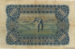 100 Francs SUISSE  1927 P.35d TB