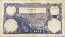 100 Lei ROMANIA  1912 P.021a VF-