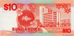 10 Dollars SINGAPOUR  1988 P.20 SUP+