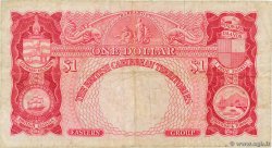 1 Dollar CARAÏBES  1962 P.07c TB