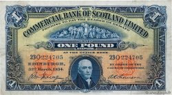 1 Pound SCOTLAND  1934 PS.331a