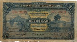 1 Dollar TRINIDAD et TOBAGO  1943 P.05c
