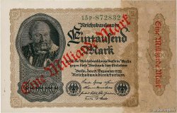 1 Milliard Mark ALLEMAGNE  1923 P.113a