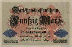 50 Mark ALLEMAGNE  1914 P.049b