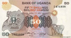 50 Shillings OUGANDA  1982 P.18a