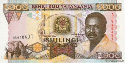 5000 Shillings TANSANIA  1995 P.28