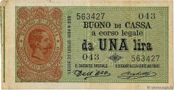 1 Lire ITALIE  1894 P.034