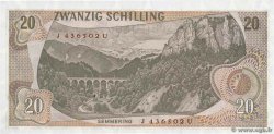 20 Schilling AUSTRIA  1967 P.142a SC