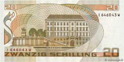 20 Schilling AUSTRIA  1986 P.148 XF