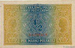 1/2 Marki POLOGNE  1917 P.001 SUP+