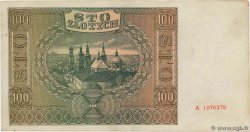100 Zlotych POLEN  1941 P.103 VZ