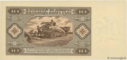 10 Zlotych POLAND  1948 P.136 UNC