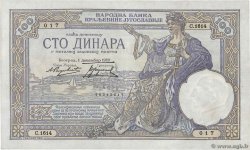 100 Dinara YUGOSLAVIA  1929 P.027b