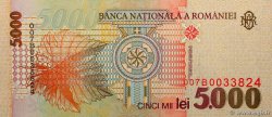 5000 Lei ROMANIA  1998 P.107a UNC