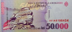 50000 Lei ROMANIA  2000 P.109A UNC-