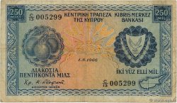 250 Mils CYPRUS  1966 P.41a