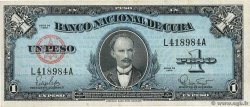 1 Peso CUBA  1960 P.077b
