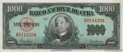 1000 Pesos CUBA  1950 P.084