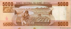 5000 Pesos GUINEA-BISSAU  1984 P.09 BB