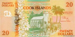 20 Dollars ÎLES COOK   1992 P.09a