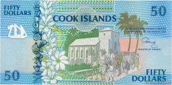 50 Dollars ÎLES COOK   1992 P.10a