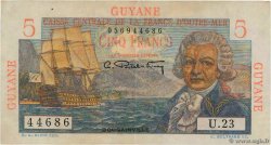 5 Francs Bougainville GUYANE  1946 P.19a