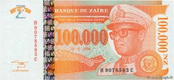 100000 Nouveaux Zaïres ZAÏRE  1996 P.76a
