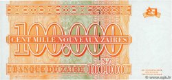 100000 Nouveaux Zaïres ZAÏRE  1996 P.76a NEUF