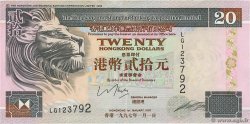 20 Dollars HONG KONG  1997 P.201c VF+