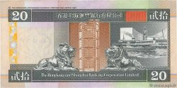 20 Dollars HONG KONG  1997 P.201c VF+