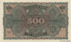 500 Mark ALLEMAGNE Dresden 1922 PS.0954b SPL