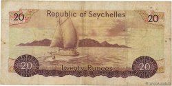 20 Rupees SEYCHELLES  1977 P.20a TB