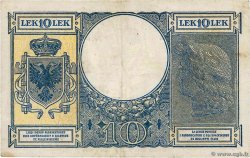 10 Lek ALBANIE  1940 P.11 TTB
